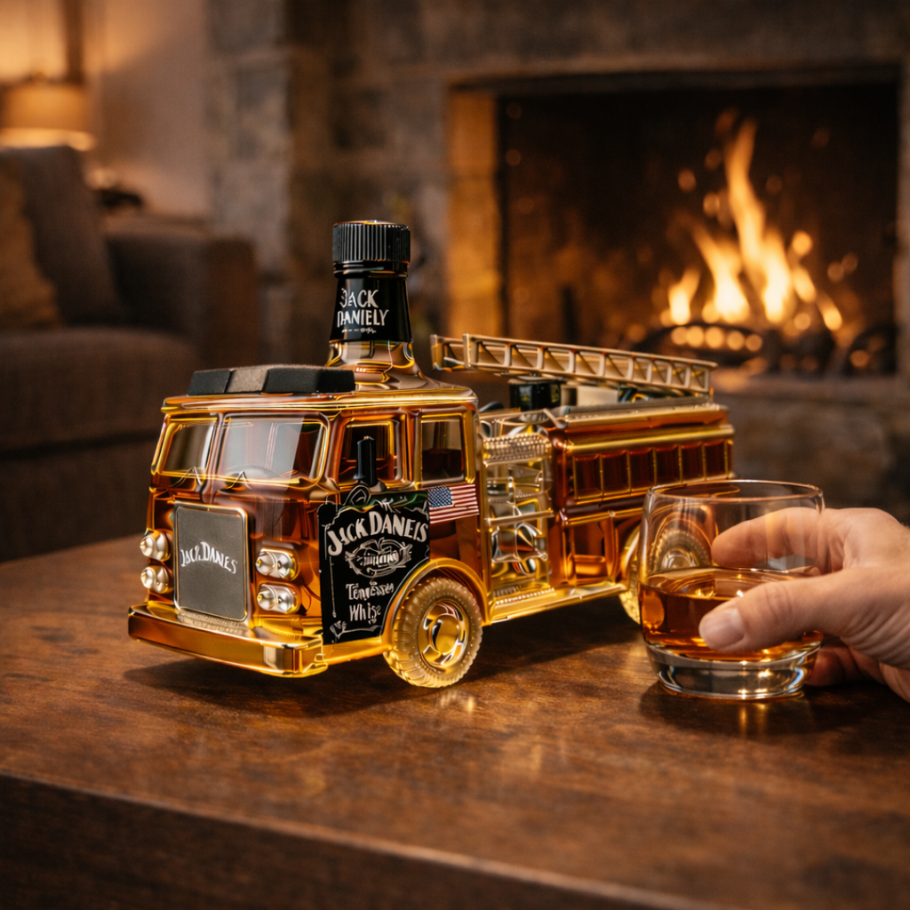 Karafa na whisky – Hasič