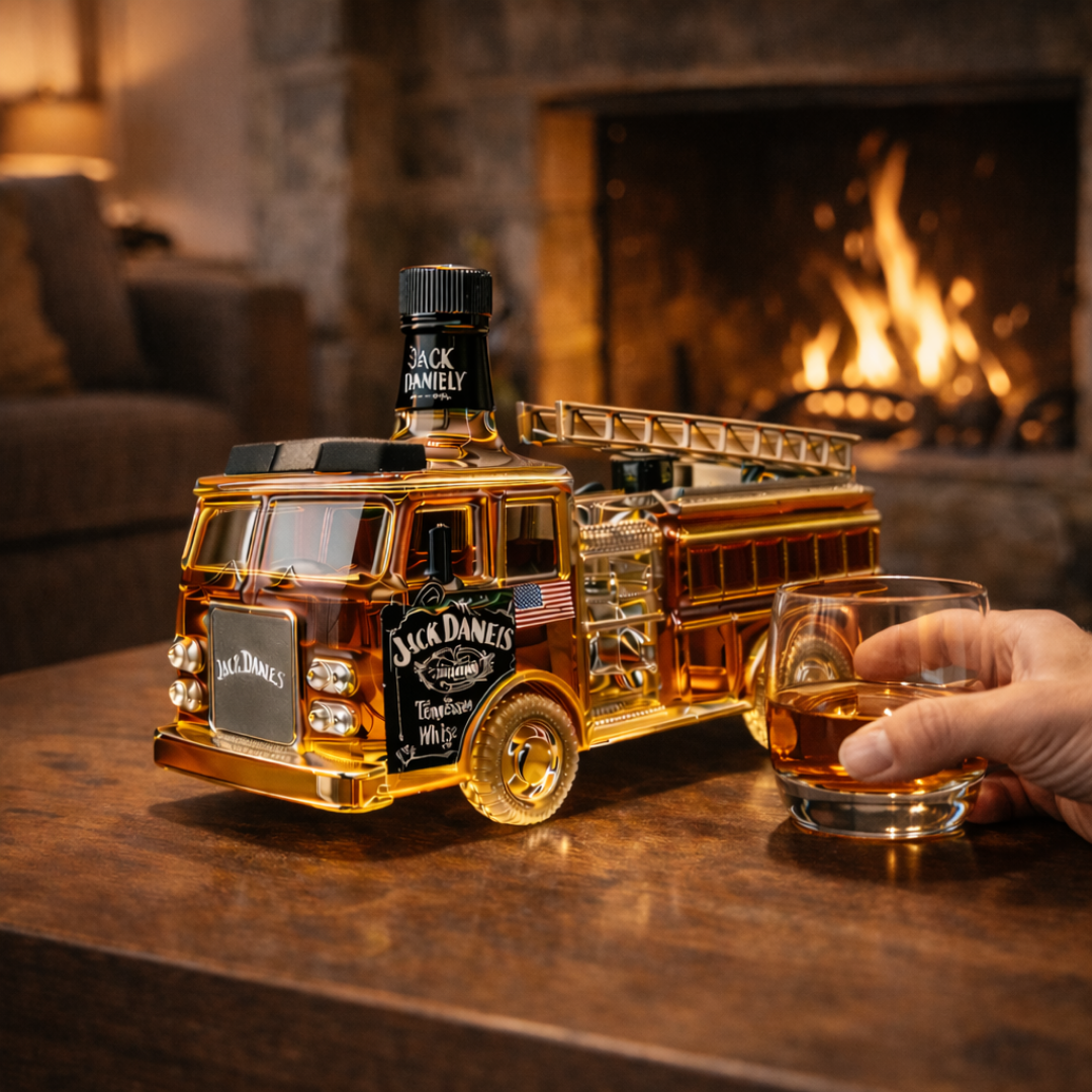 Karafa na whisky – Hasič