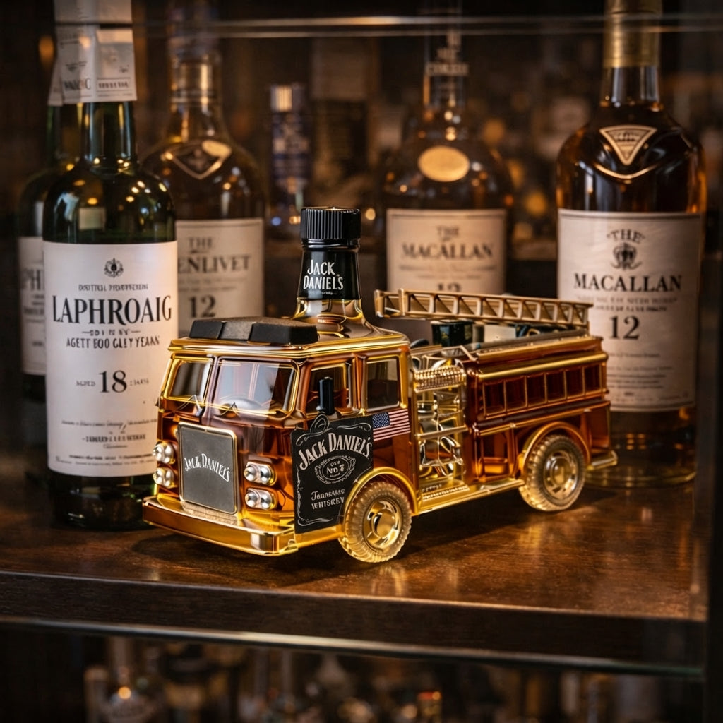 Karafa na whisky – Hasič