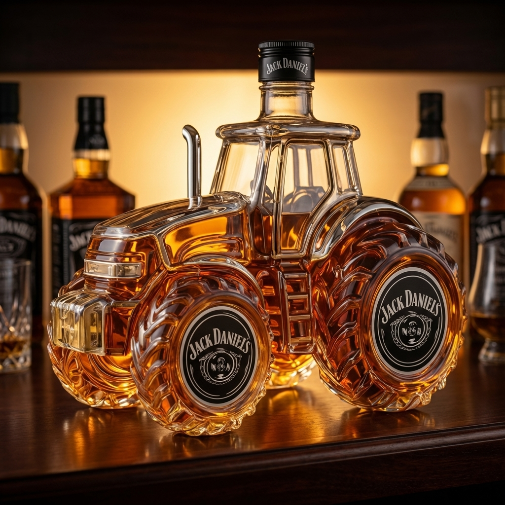 Karafa na whisky – Traktor – speciální edice