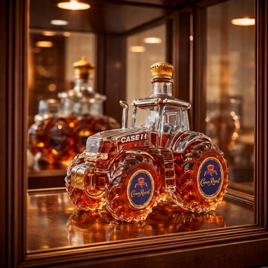 Karafa na whisky – Traktor – speciální edice