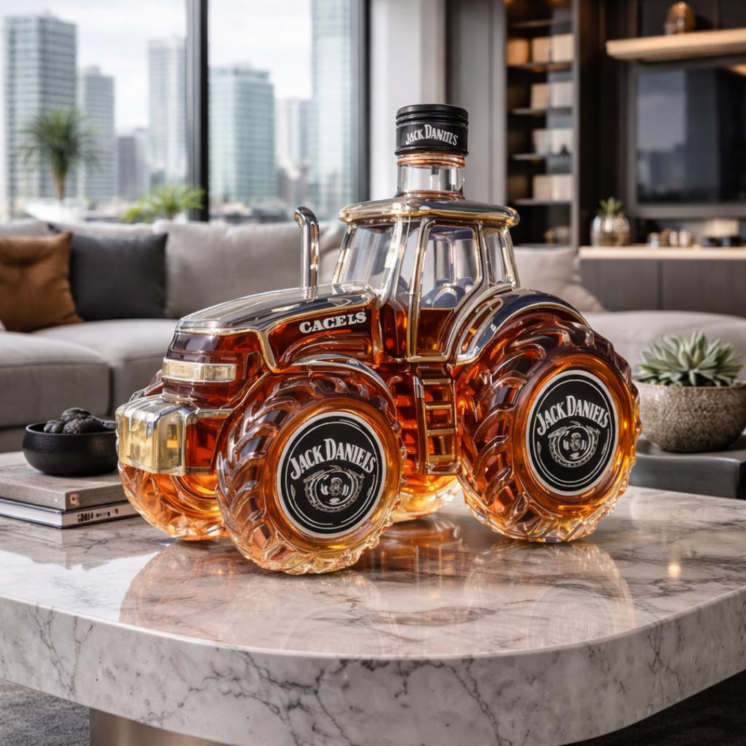 Karafa na whisky – Traktor – speciální edice