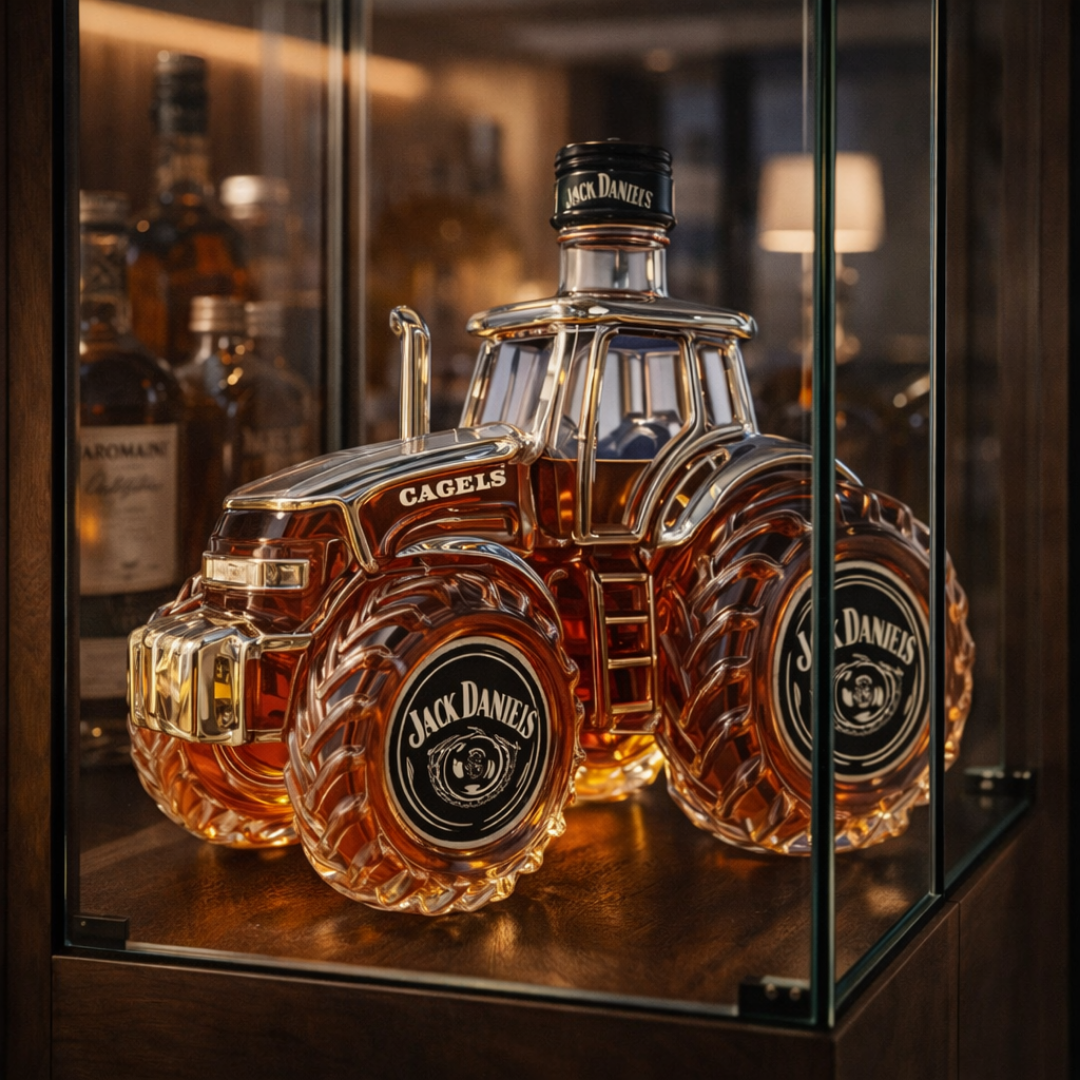 Karafa na whisky – Traktor – speciální edice