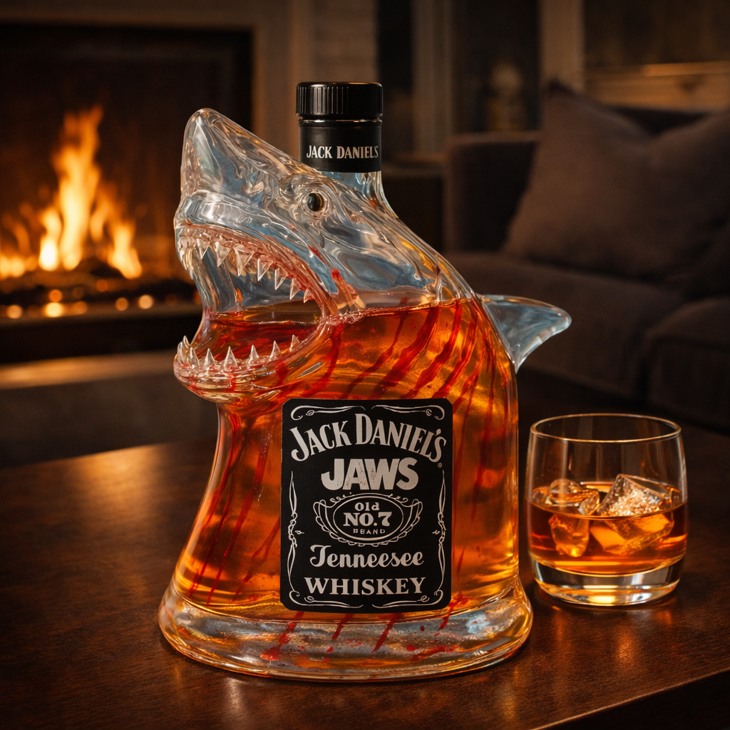 Karafa na whisky – Žralok