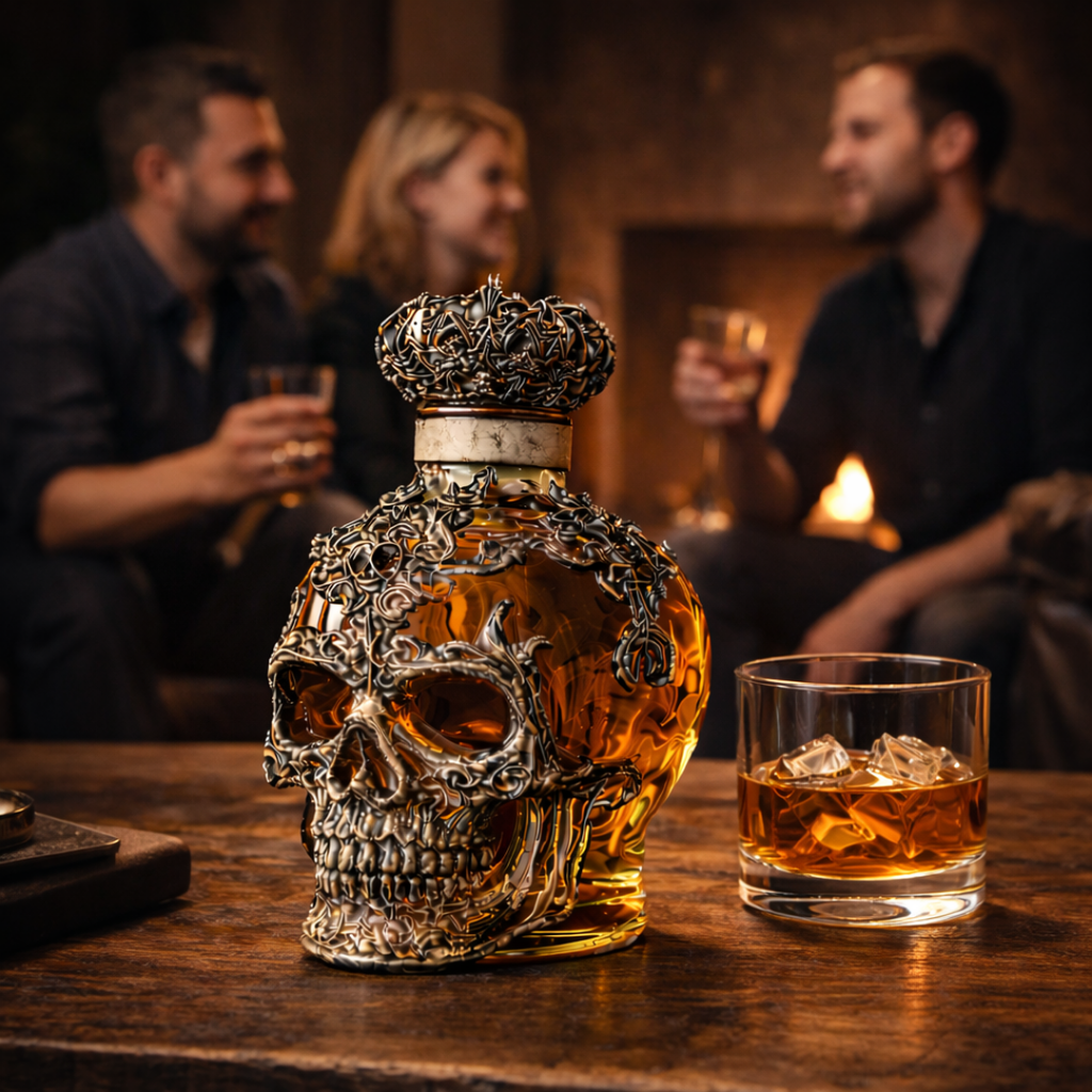 Karafa na whisky – Lebka
