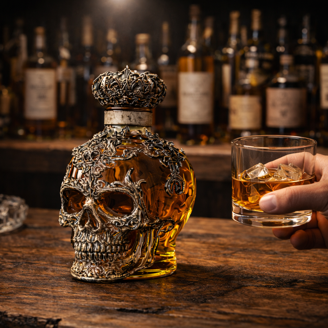 Karafa na whisky – Lebka