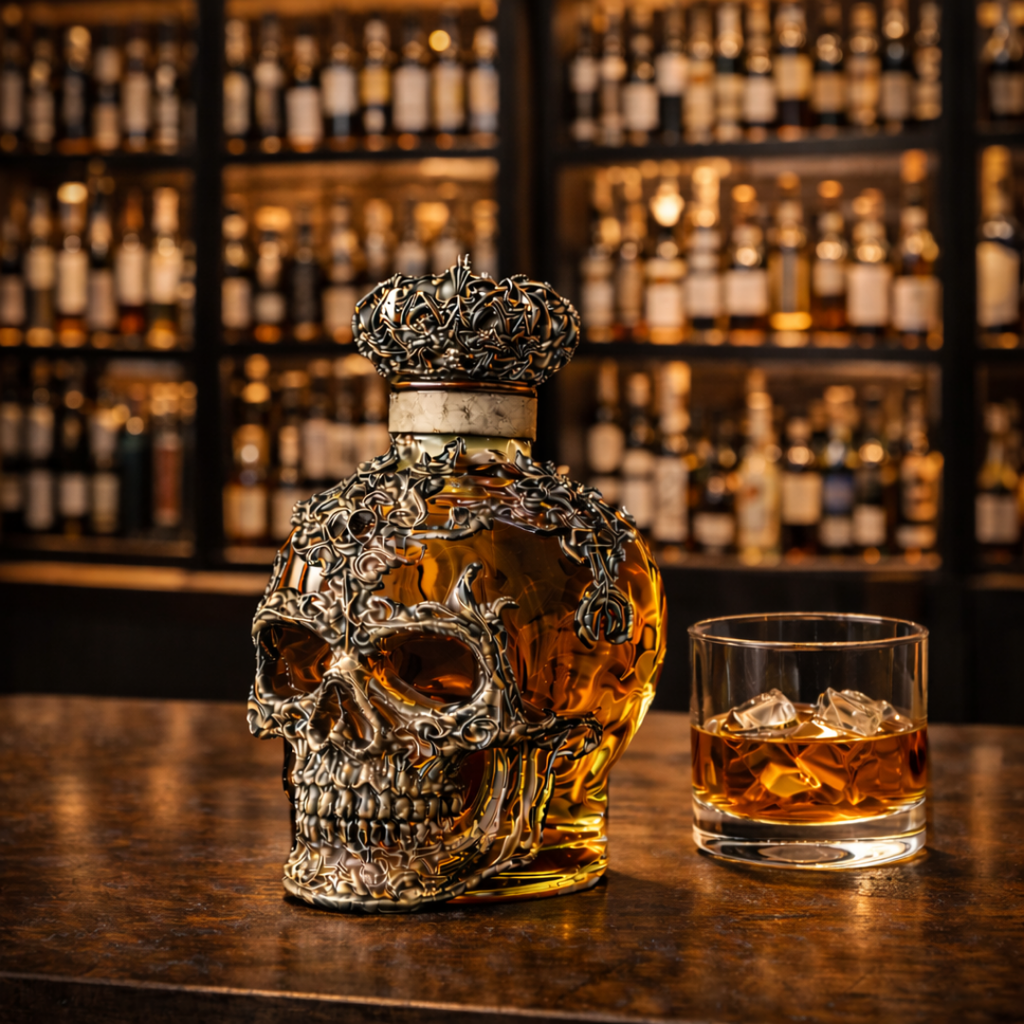 Karafa na whisky – Lebka