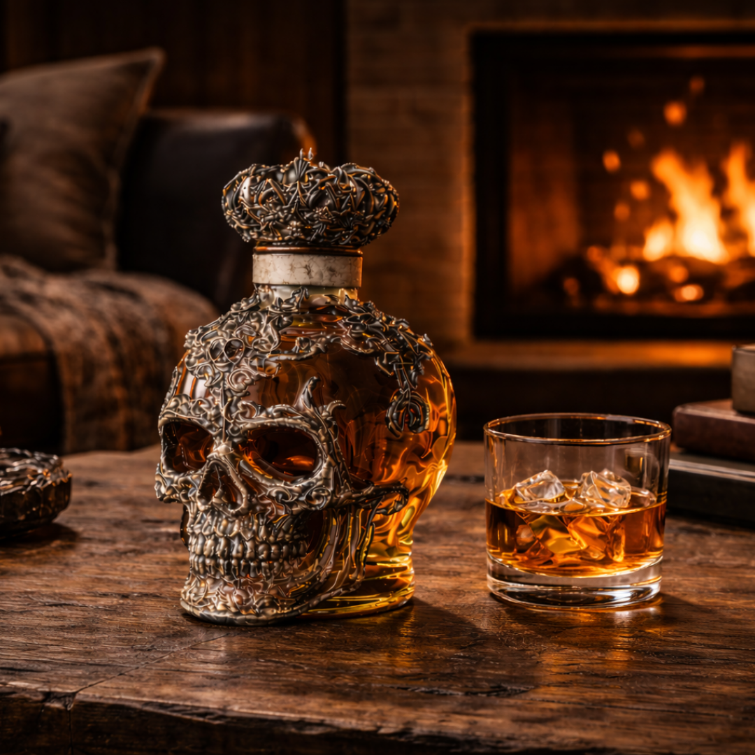 Karafa na whisky – Lebka