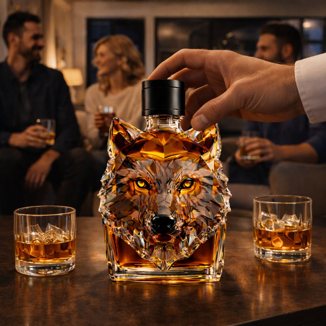 Karafa na whisky – Vlk