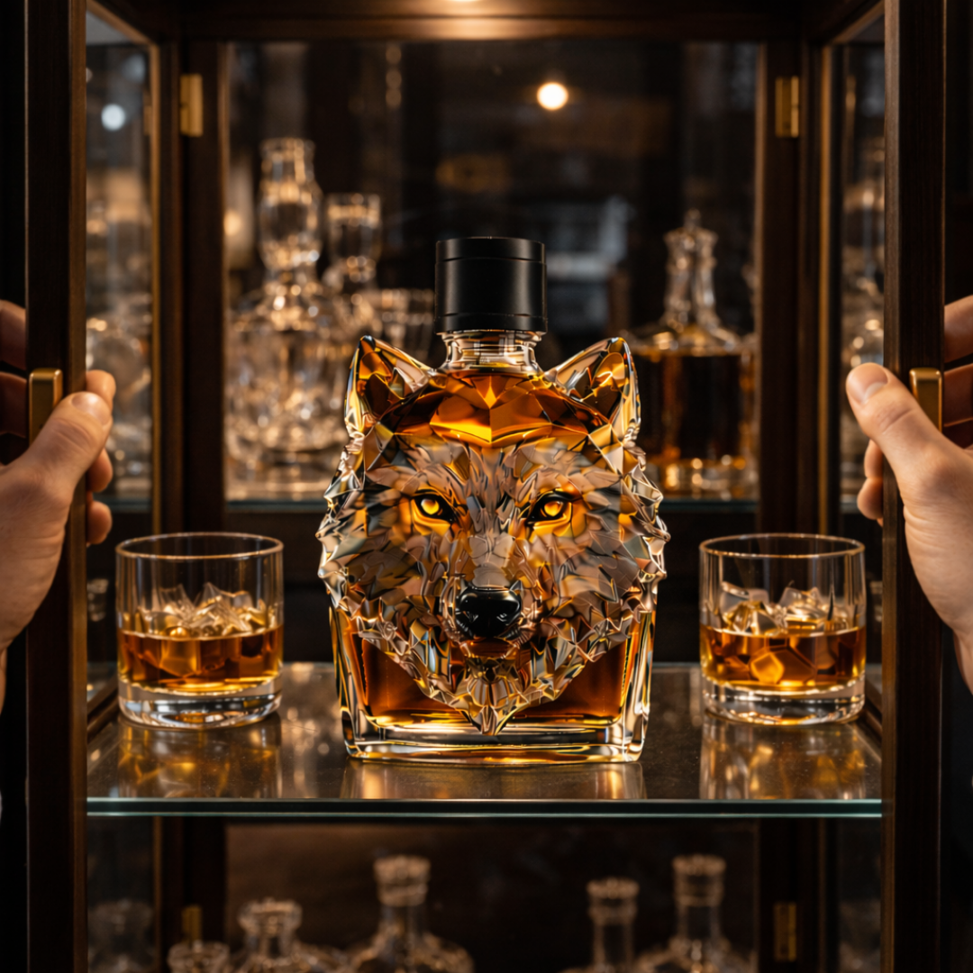 Karafa na whisky – Vlk