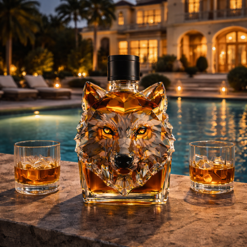 Karafa na whisky – Vlk