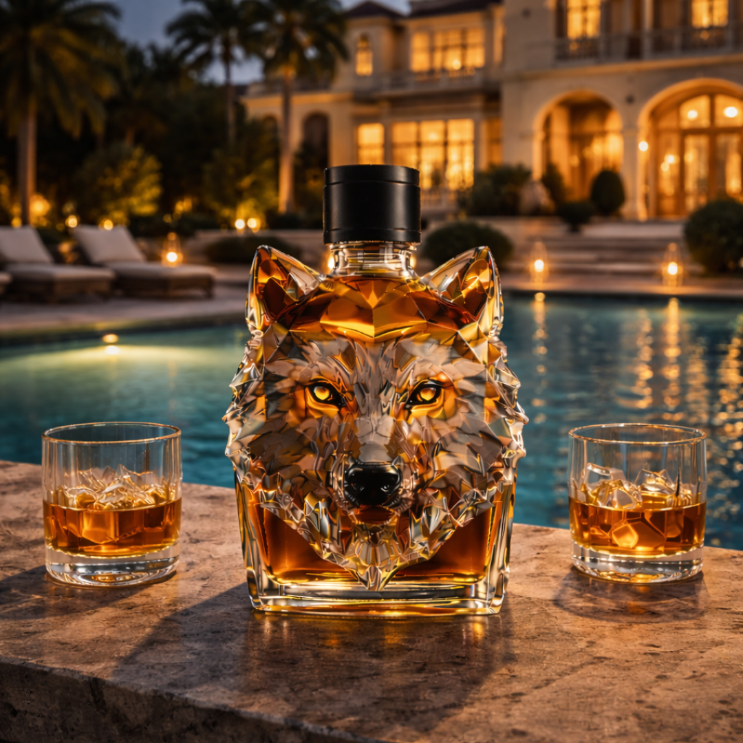 Karafa na whisky – Vlk