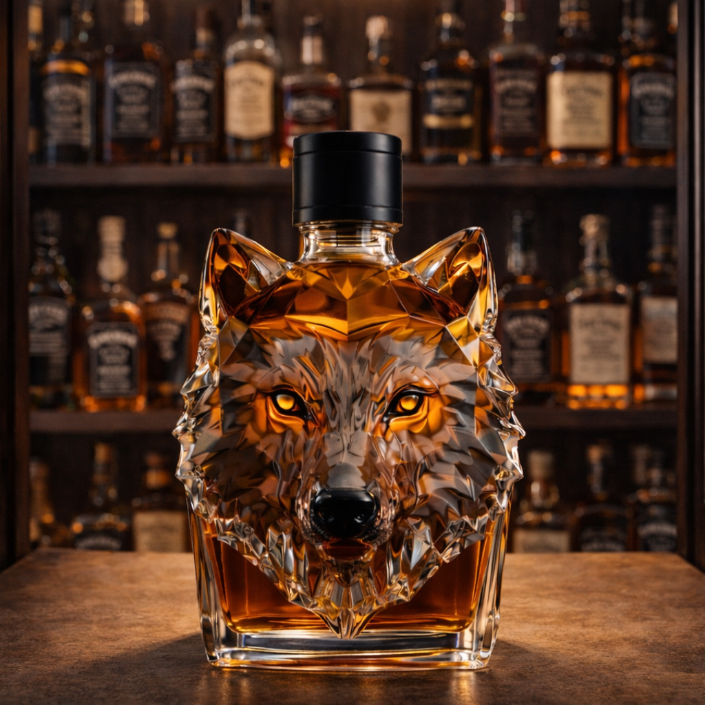 Karafa na whisky – Vlk