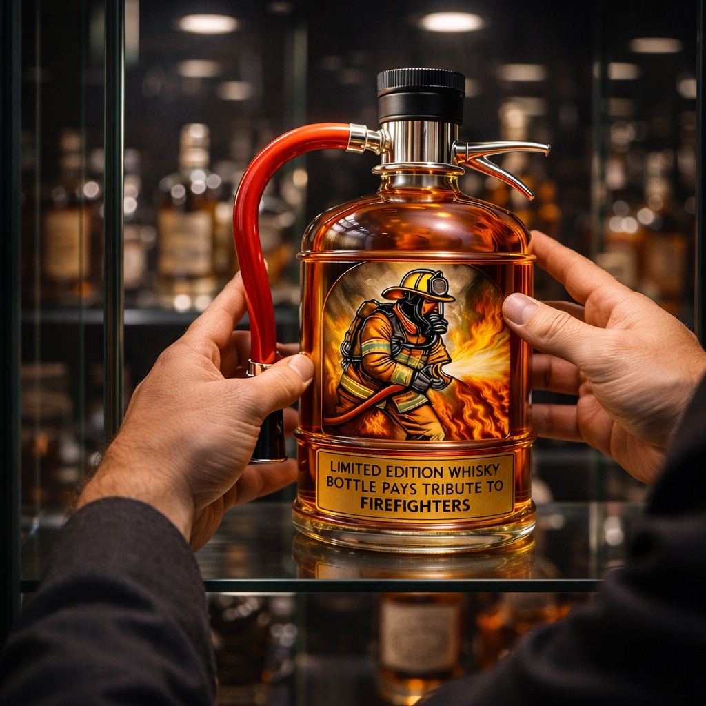 Karafa na whisky – Hasicí přístroj