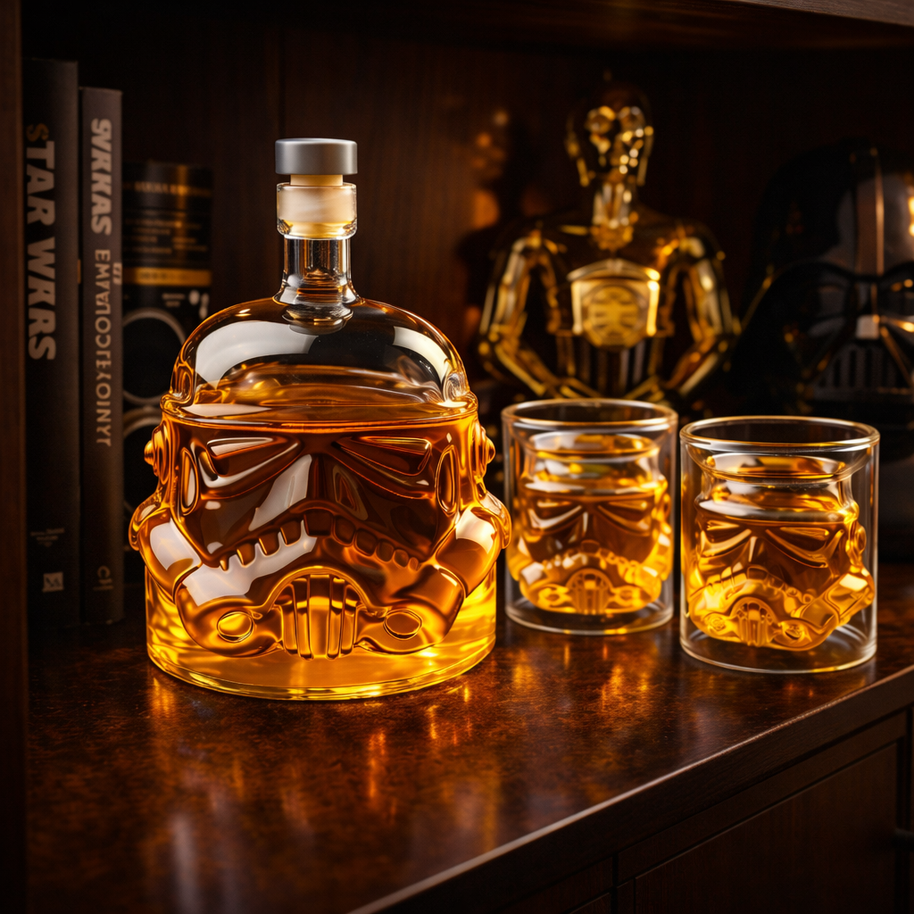 Karafa na whisky – Vesmírná helma