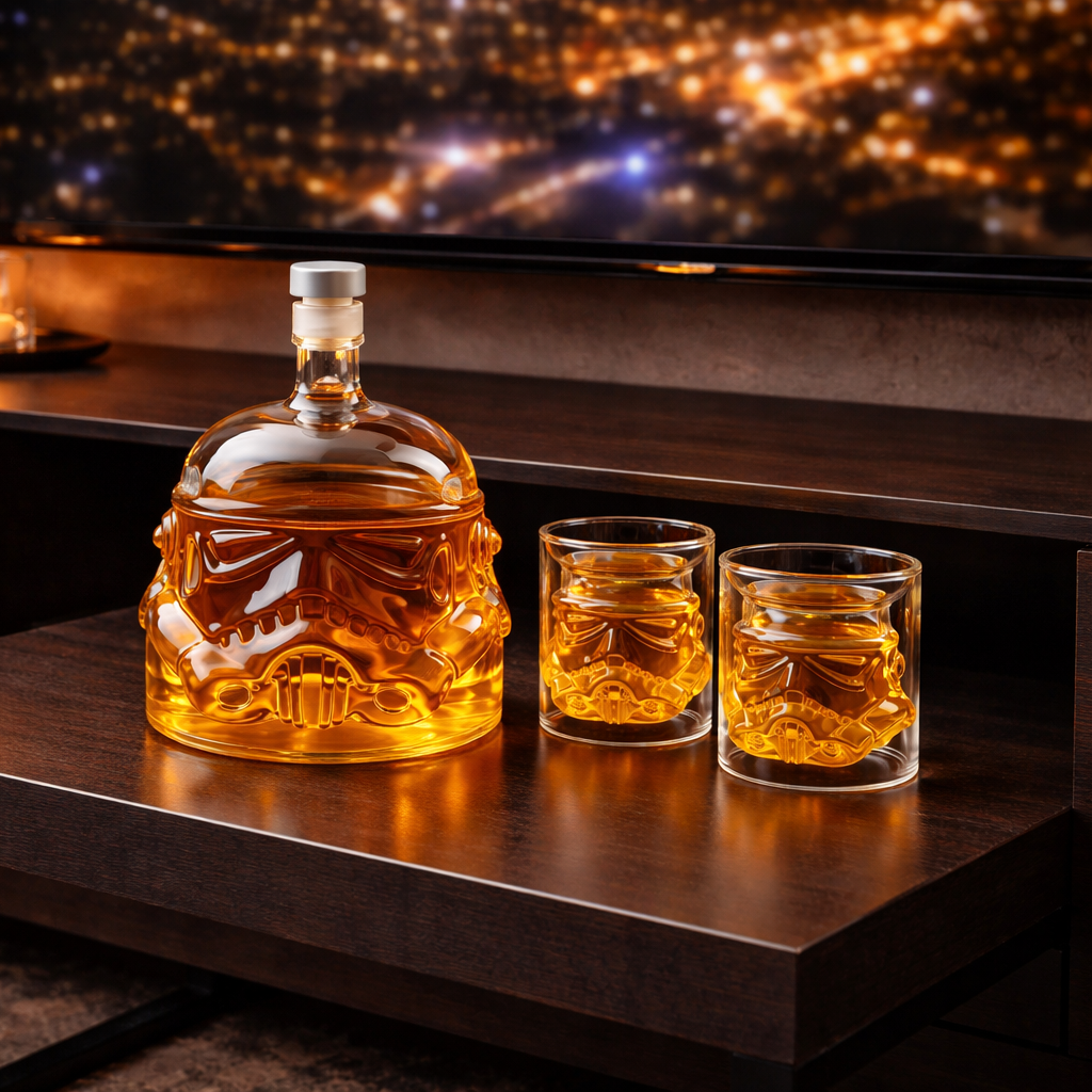 Karafa na whisky – Vesmírná helma