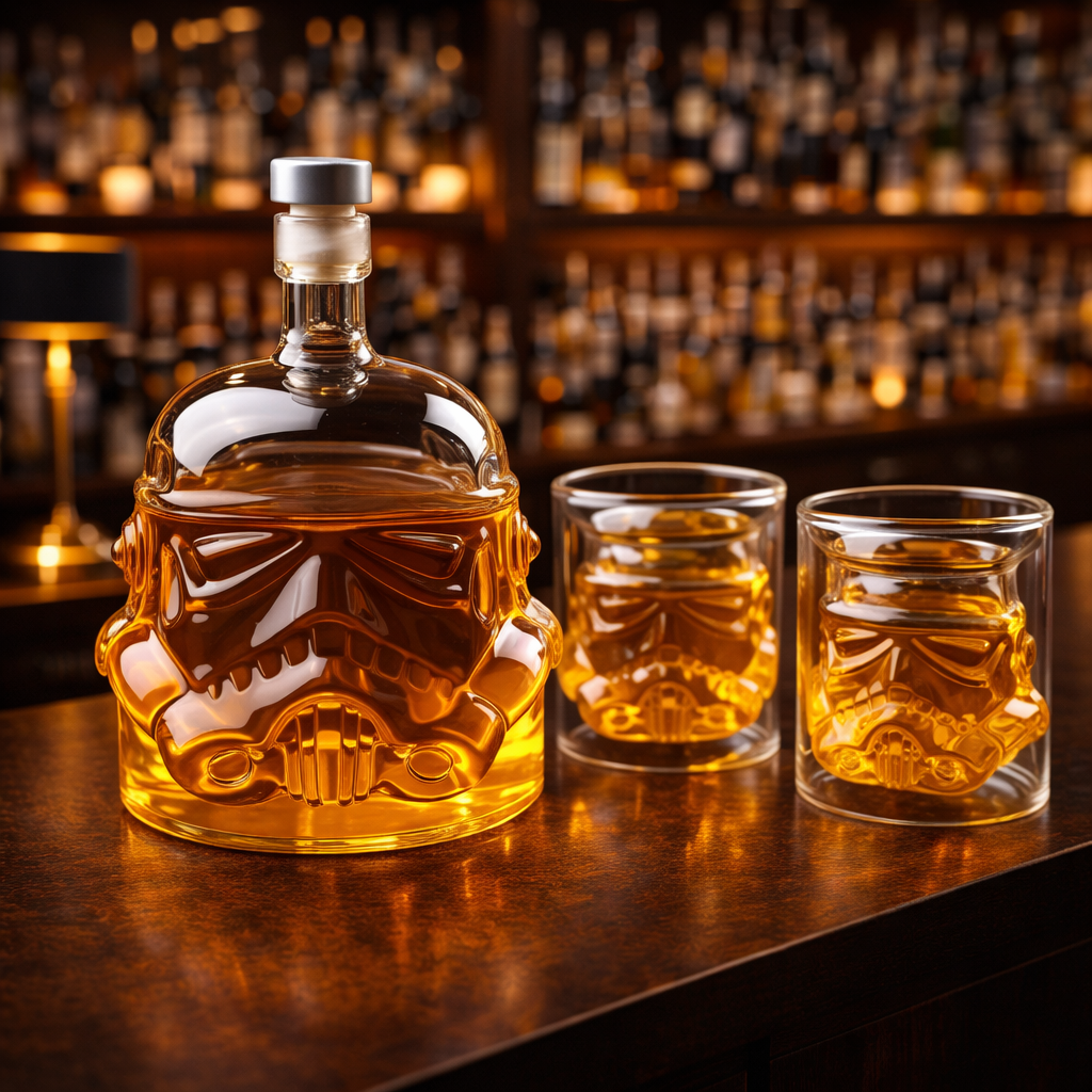 Karafa na whisky – Vesmírná helma