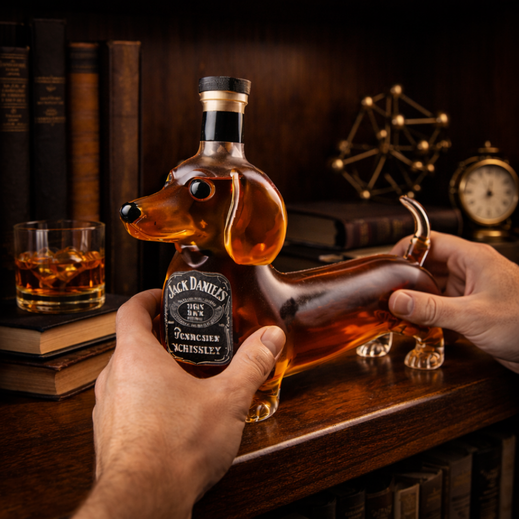 Karafa na whisky – Jezevčík