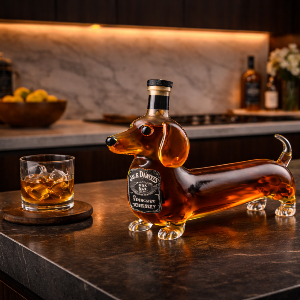Karafa na whisky – Jezevčík