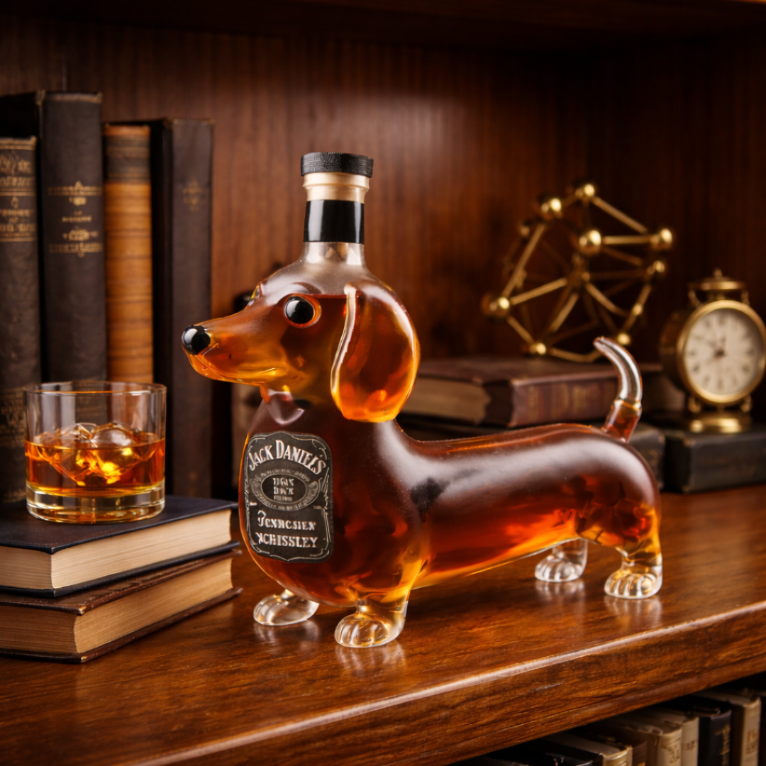 Karafa na whisky – Jezevčík
