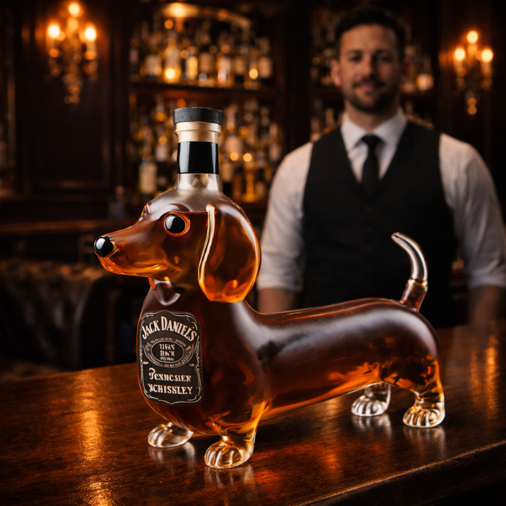 Karafa na whisky – Jezevčík