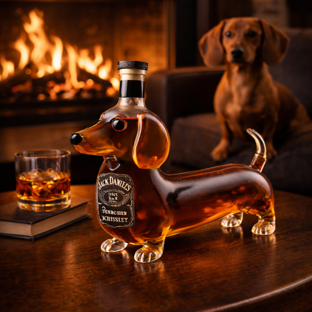 Karafa na whisky – Jezevčík