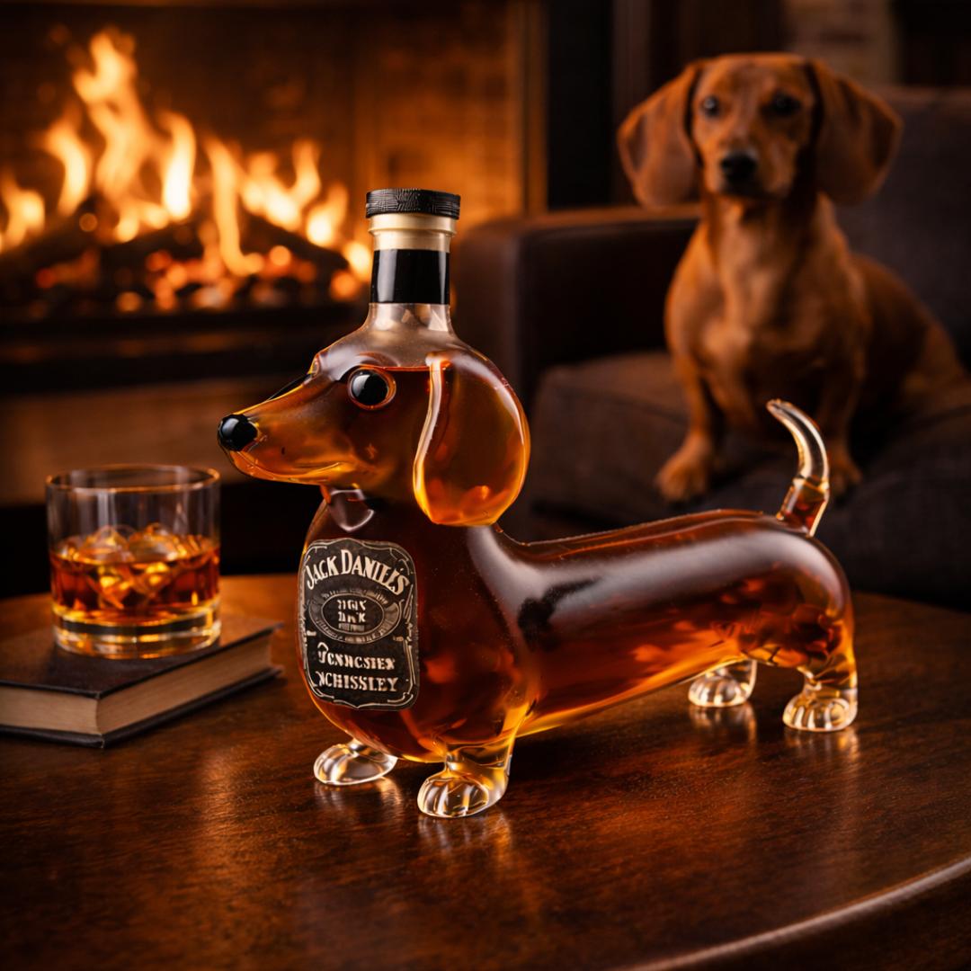 Karafa na whisky – Jezevčík