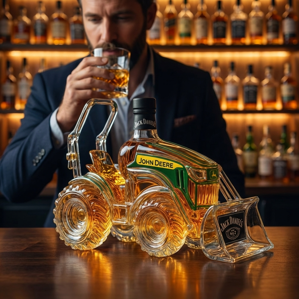 Karafa na whisky – Traktor