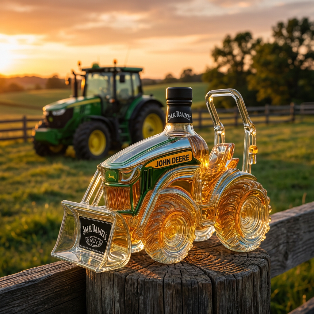 Karafa na whisky – Traktor