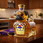 Karafa na whisky – Francouzský buldoček