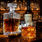 Karafa na whisky – Klasická broušená