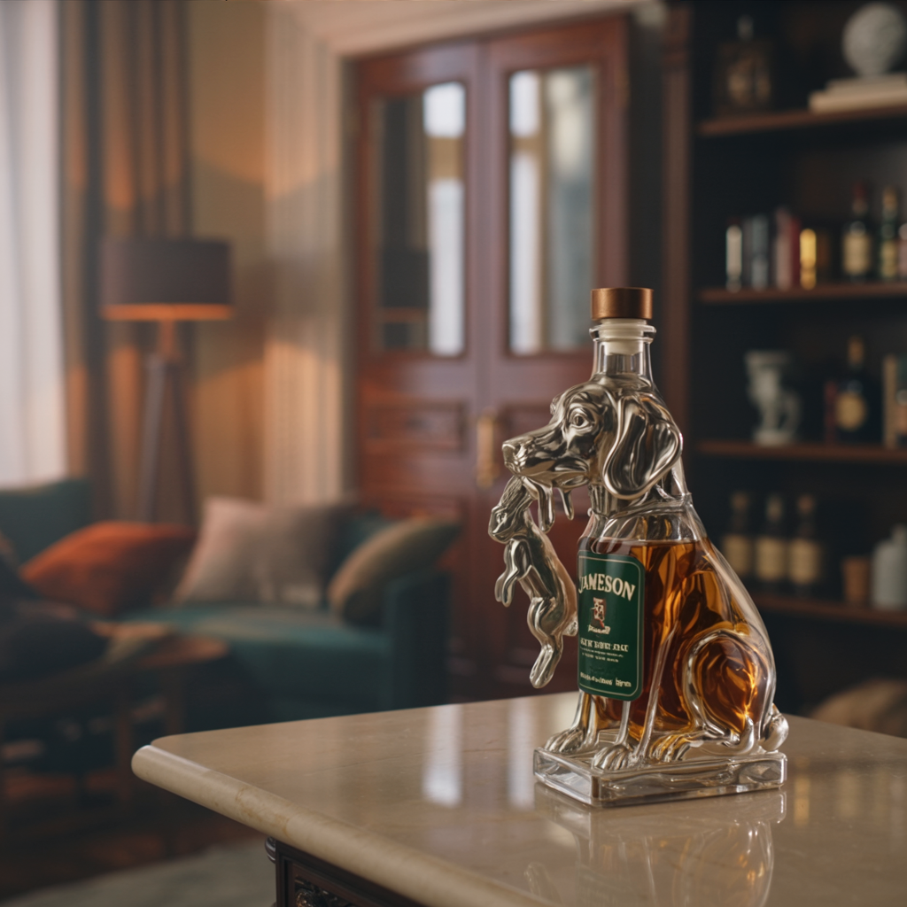 Karafa na whisky – Pes