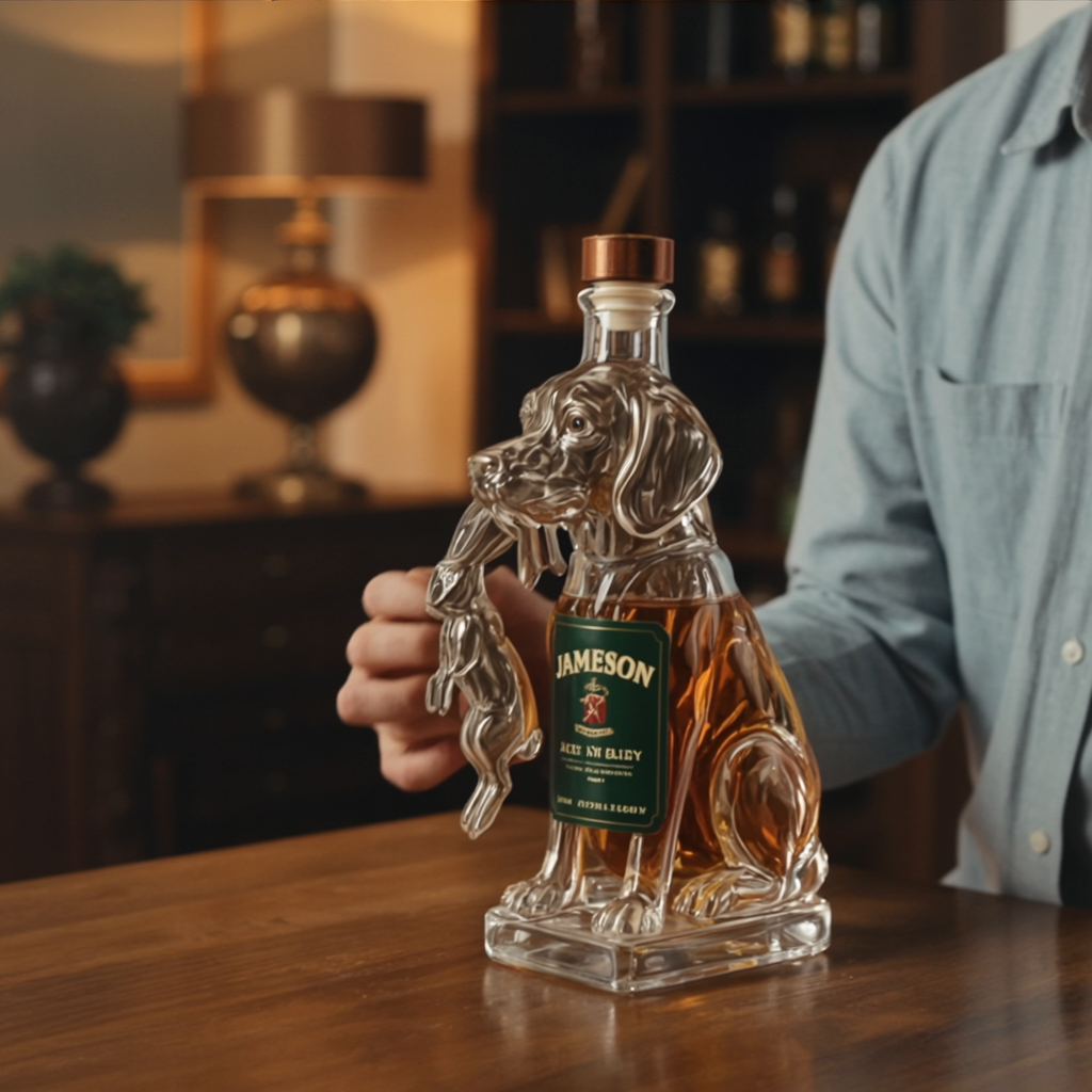 Karafa na whisky – Pes
