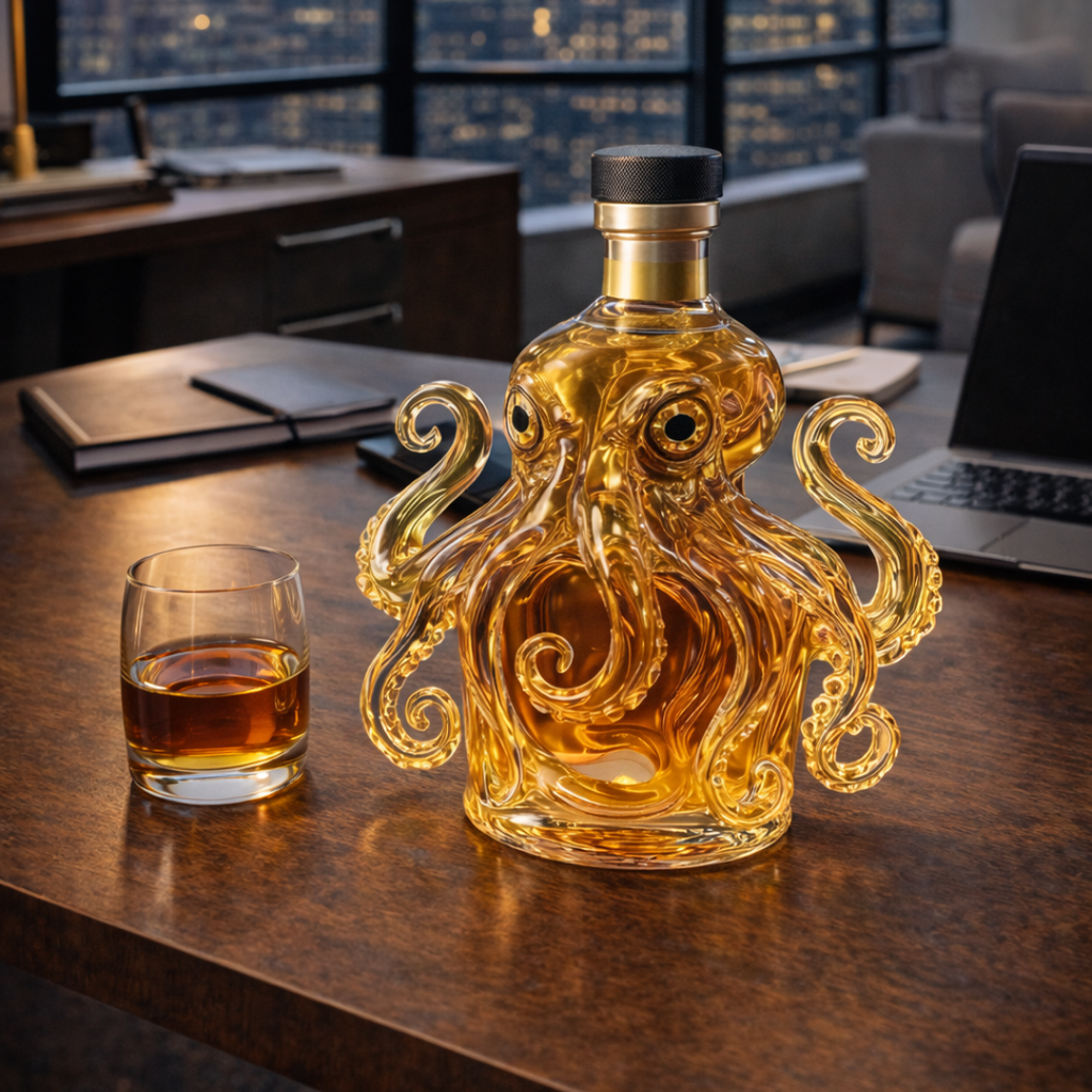 Karafa na whisky – Chobotnice