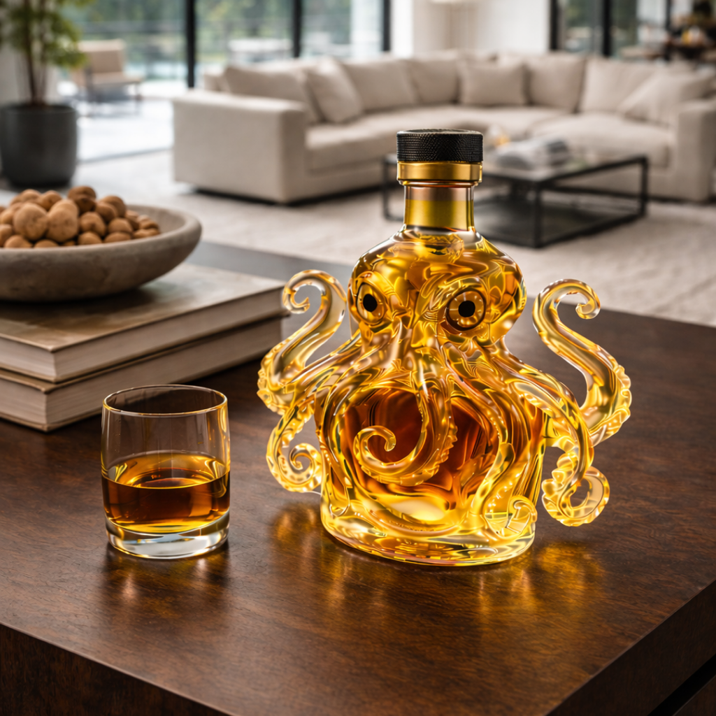 Karafa na whisky – Chobotnice