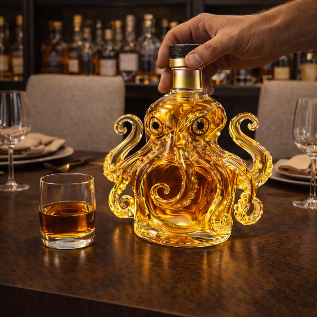 Karafa na whisky – Chobotnice