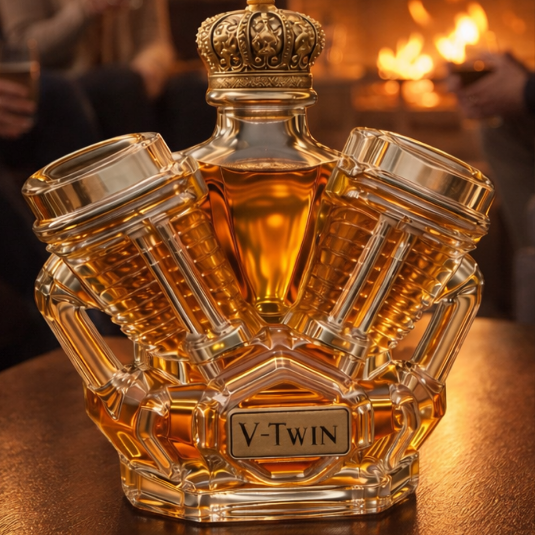 Karafa na whisky – Motor V-Twin
