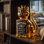 Karafa na whisky – Kočka
