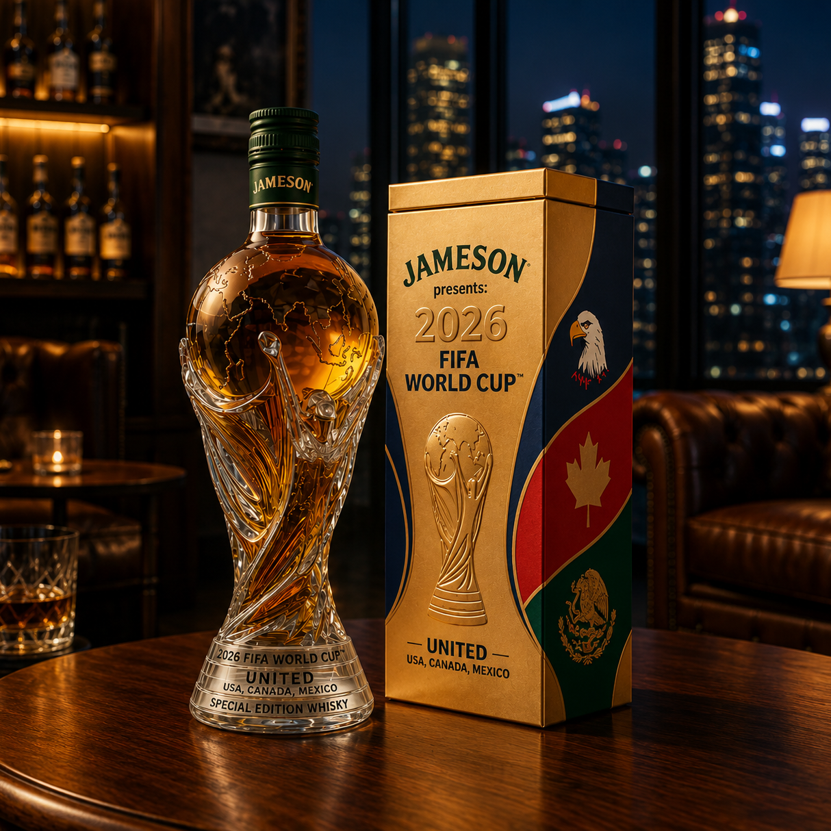 Karafa na whisky – Fotbalový pohár 2026
