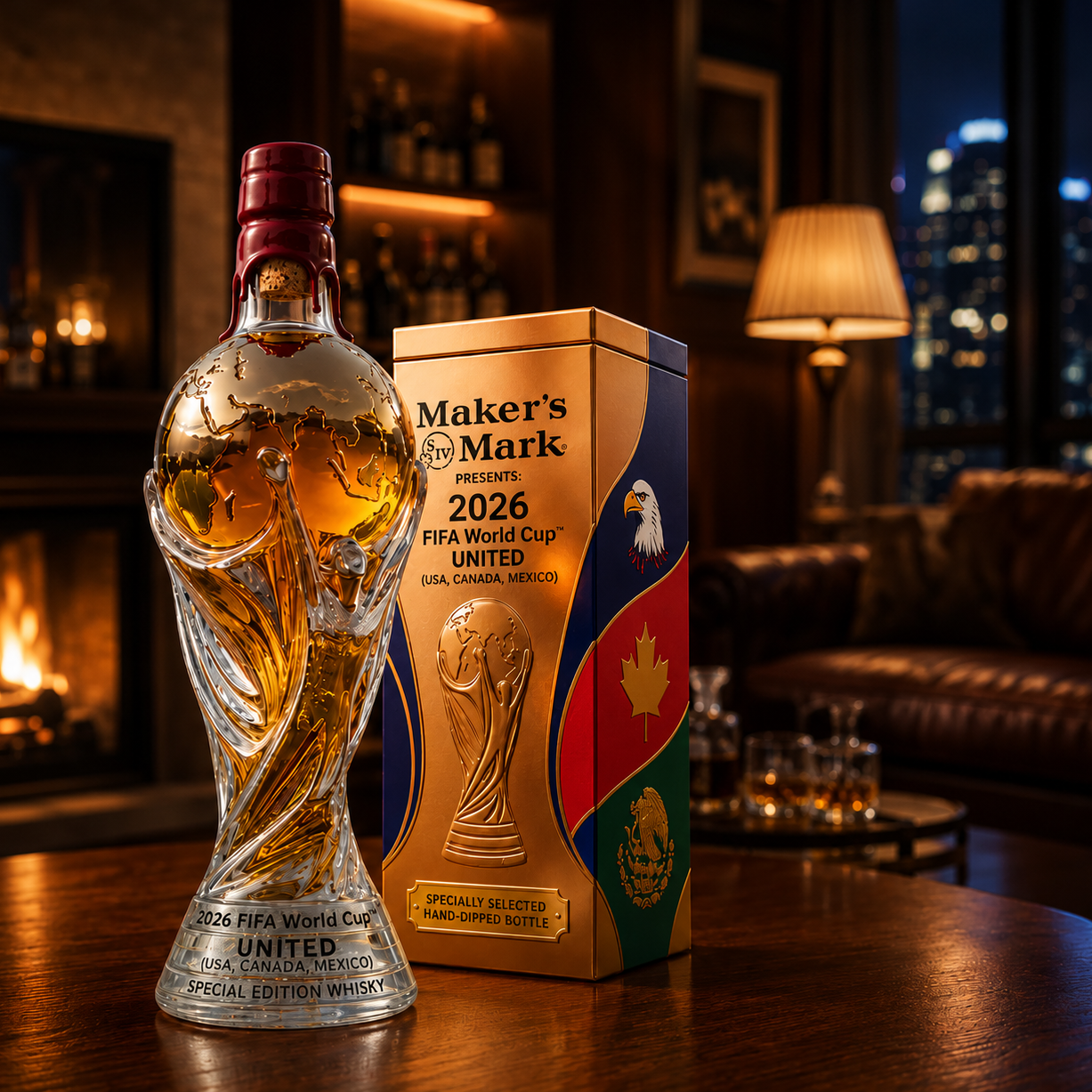 Karafa na whisky – Fotbalový pohár 2026