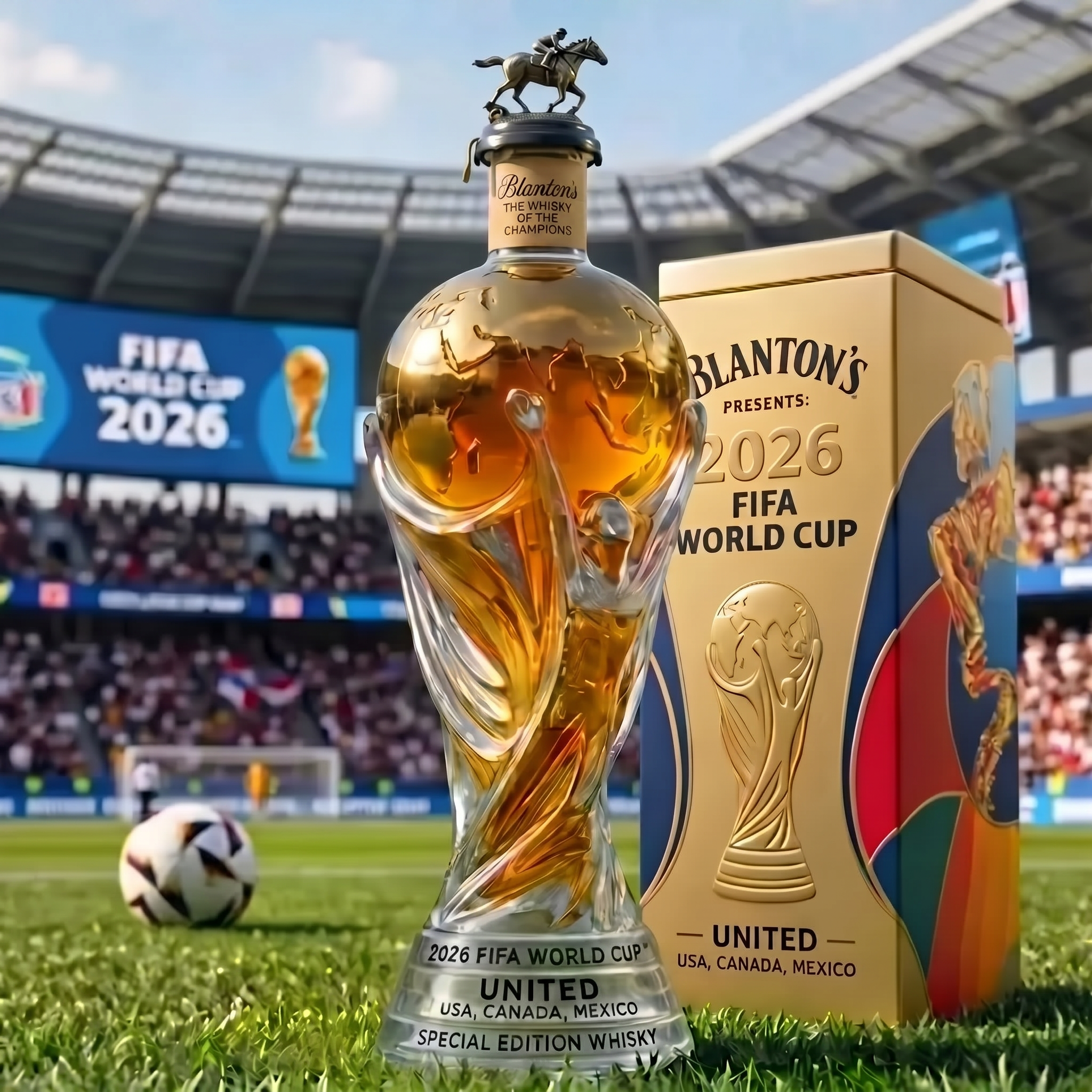 Karafa na whisky – Fotbalový pohár 2026