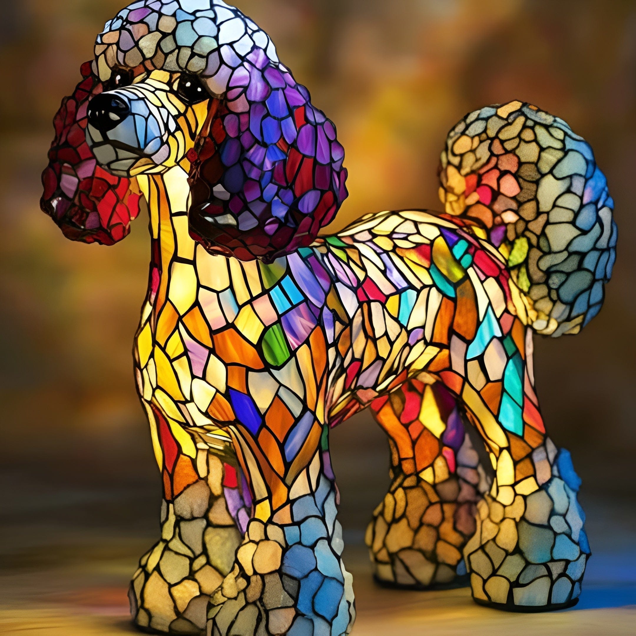 Lampa ve stylu Tiffany – Pudl