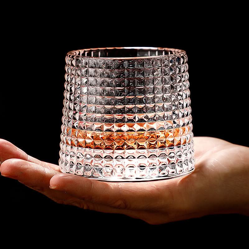 Rotující sklenice na whisky Edo