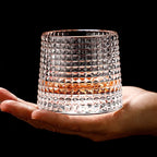 Rotující sklenice na whisky Edo