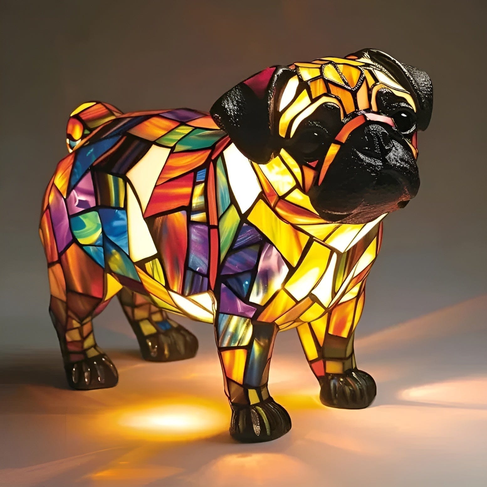 Lampa ve stylu Tiffany – Mops
