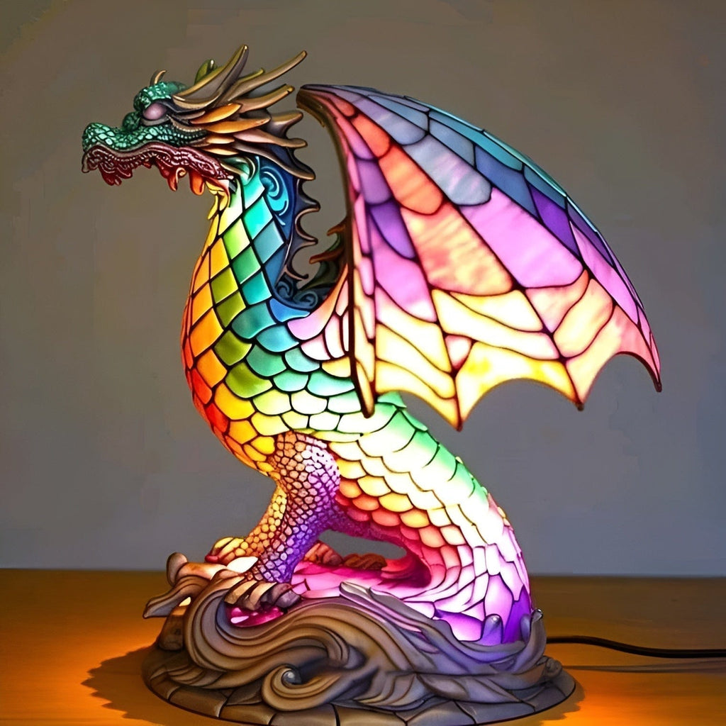 Lampa ve stylu Tiffany – Drak