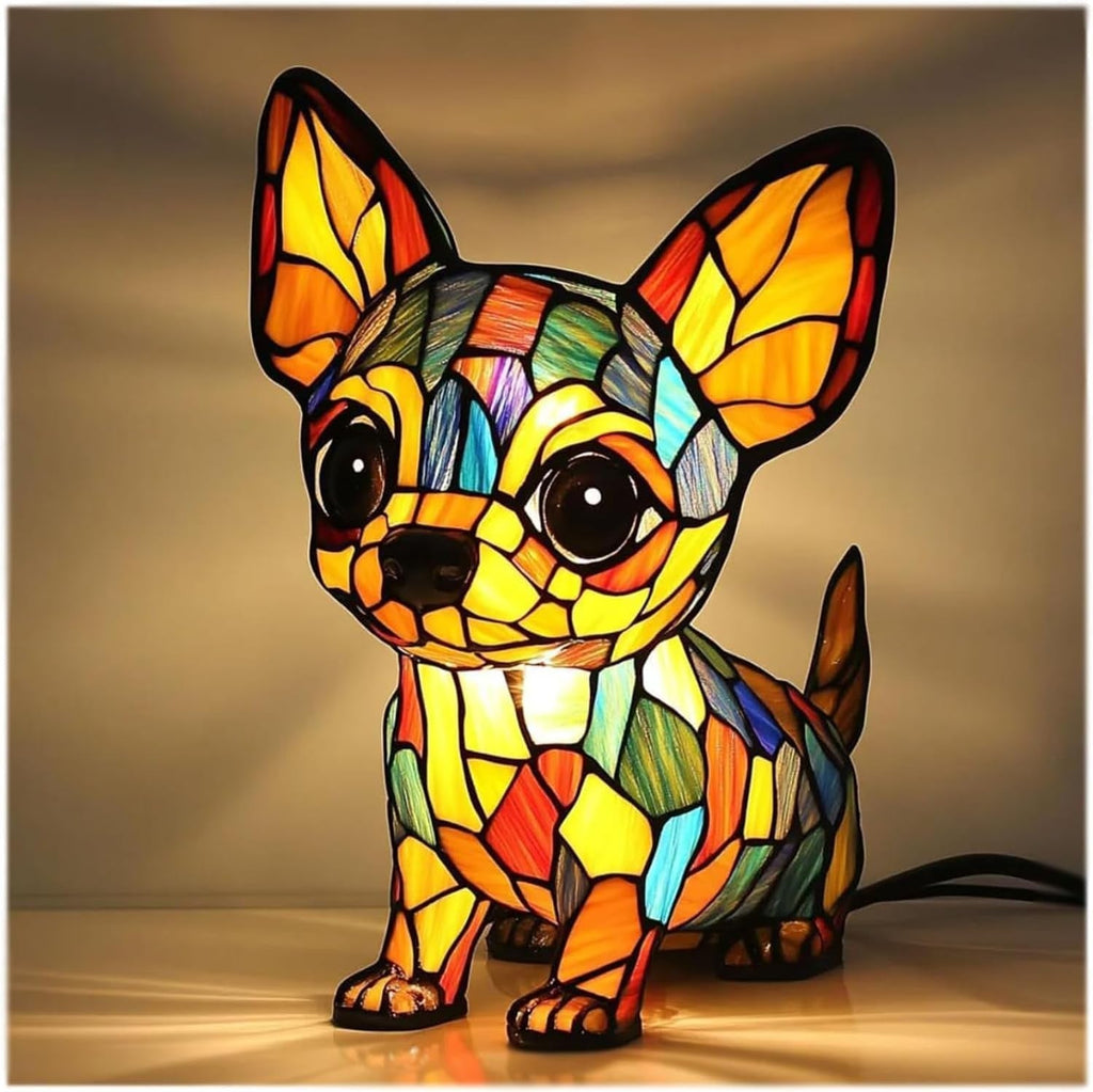 Lampa ve stylu Tiffany – Pes Tlapka
