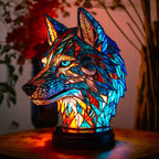 Lampa ve stylu Tiffany – Vlk