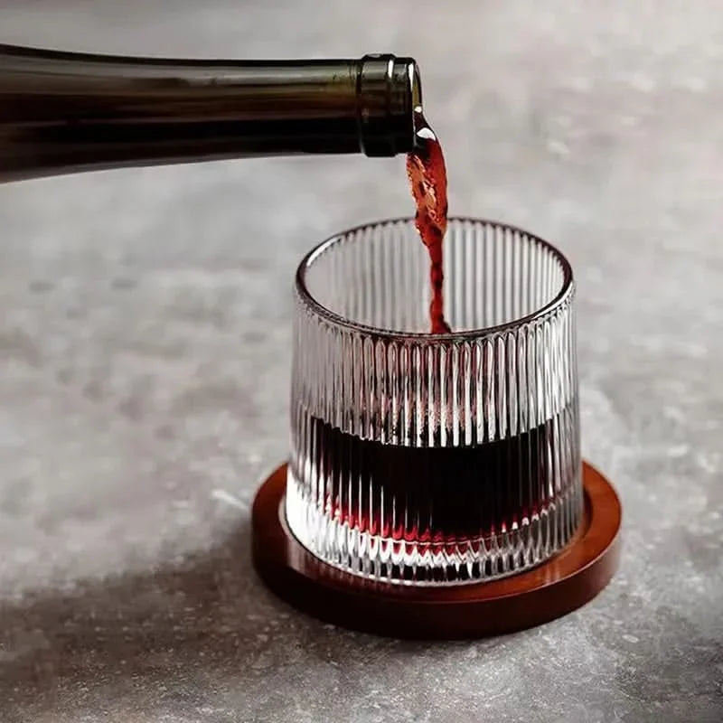 Rotující sklenice na whisky Edo