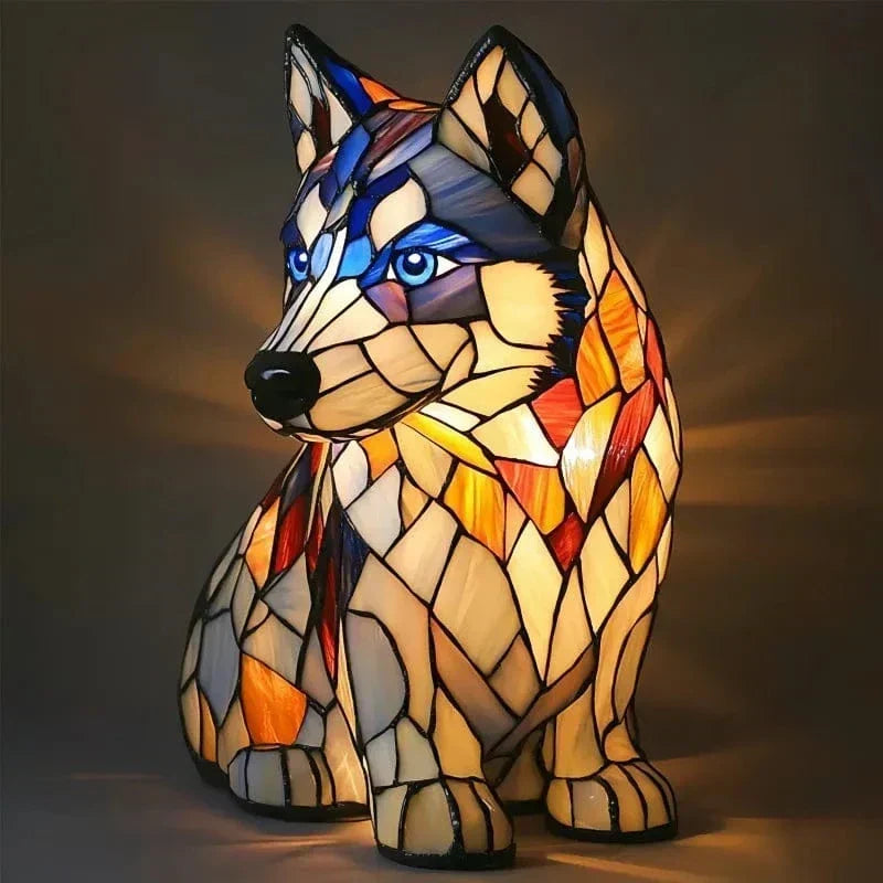 Lampa ve stylu Tiffany – Husky